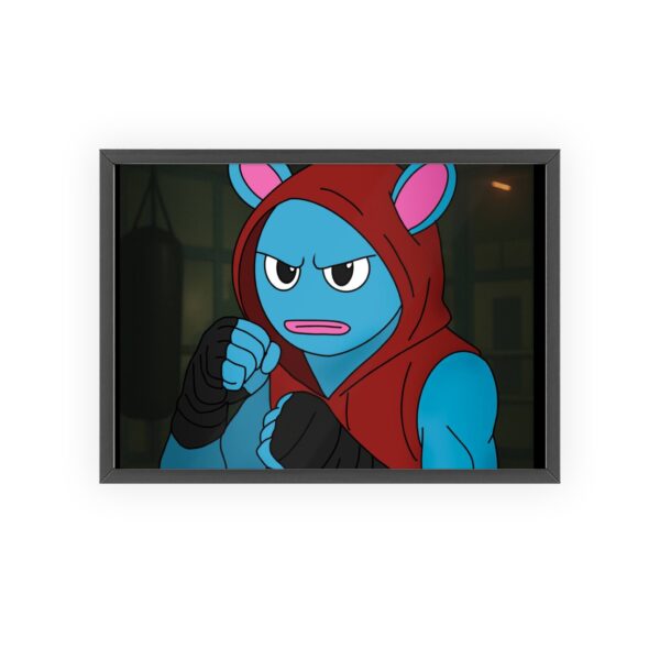 Vibrant Brett Framed Poster